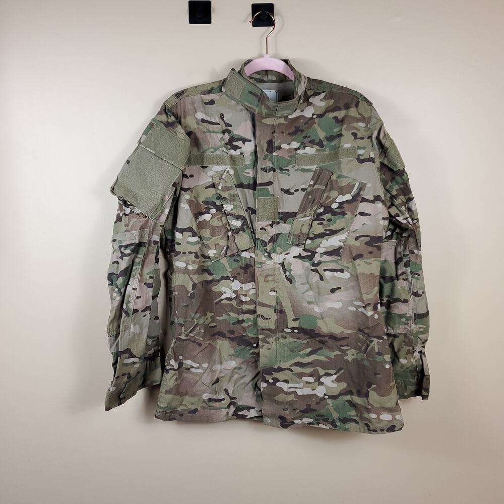 Army Surplus Combat Multicam Camo Uniform Jacket Flame Resistant Size S Long
